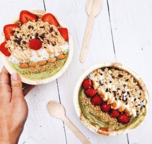 Smoothie Bowls Flatlay