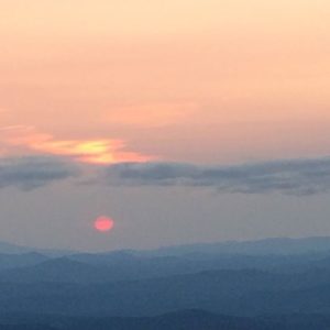 Sunset White Mountains, NH