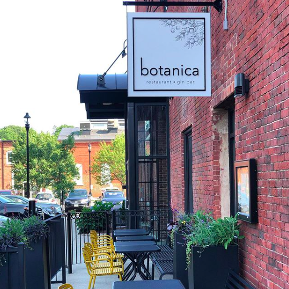 botanica restaurant and gin bar patio portsmouth nh