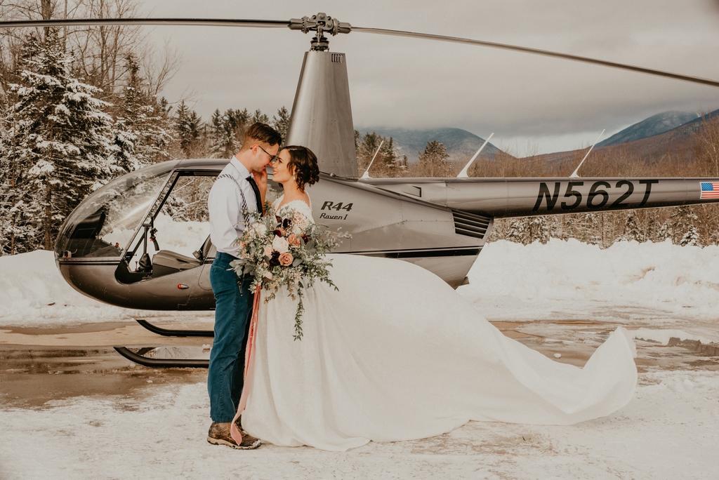 Beautiful New Hampshire Winter Wedding