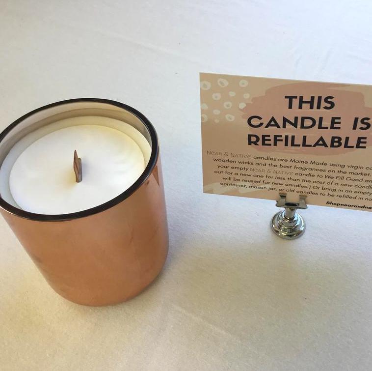 Refillable Candles | Near & Native at We Fill Good