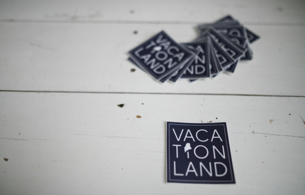 Vacationland Sticker