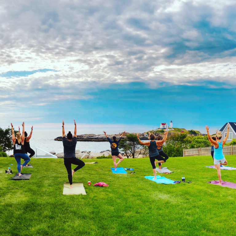 YORK, MAINE YOGA & WELLNESS STUDIOS BEACH YOGA